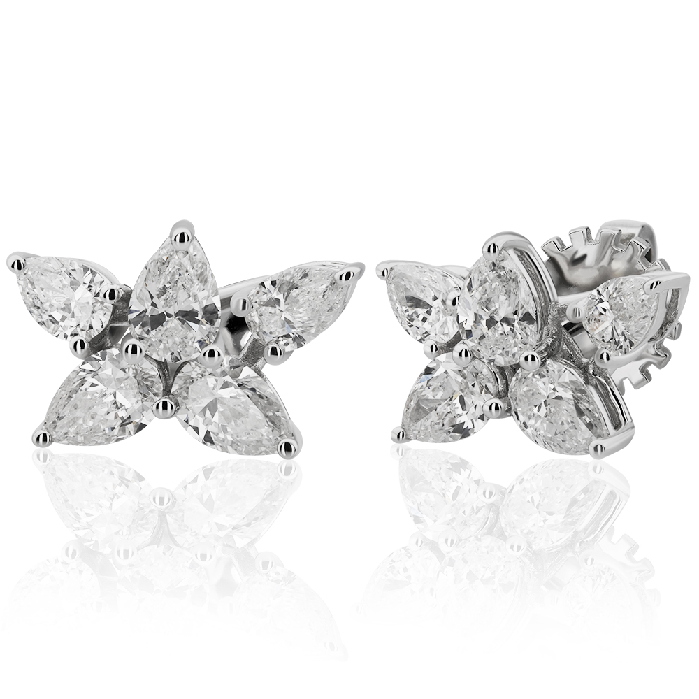 1,81 Ct. Diamond Design Earring